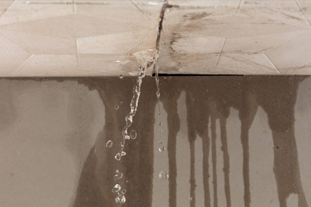 Professional Burst Pipe Cleanup technician working in Chichester, NH